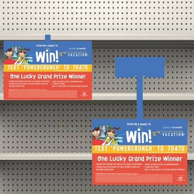 Vinyl Shelf Talker (7.75"x6") Rectangle